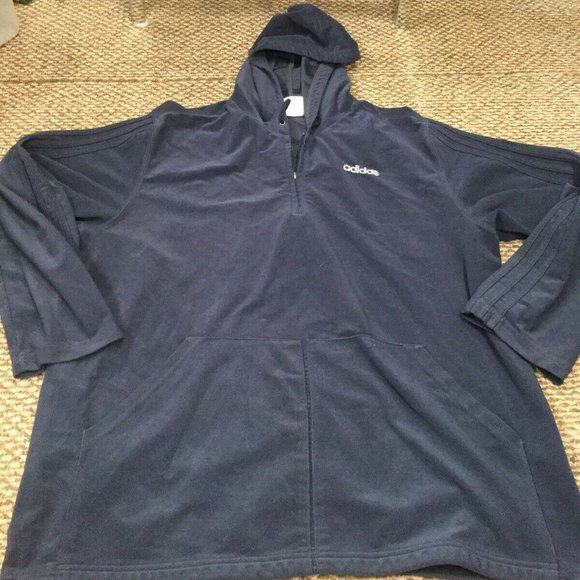 adidas men's polyester hoodie